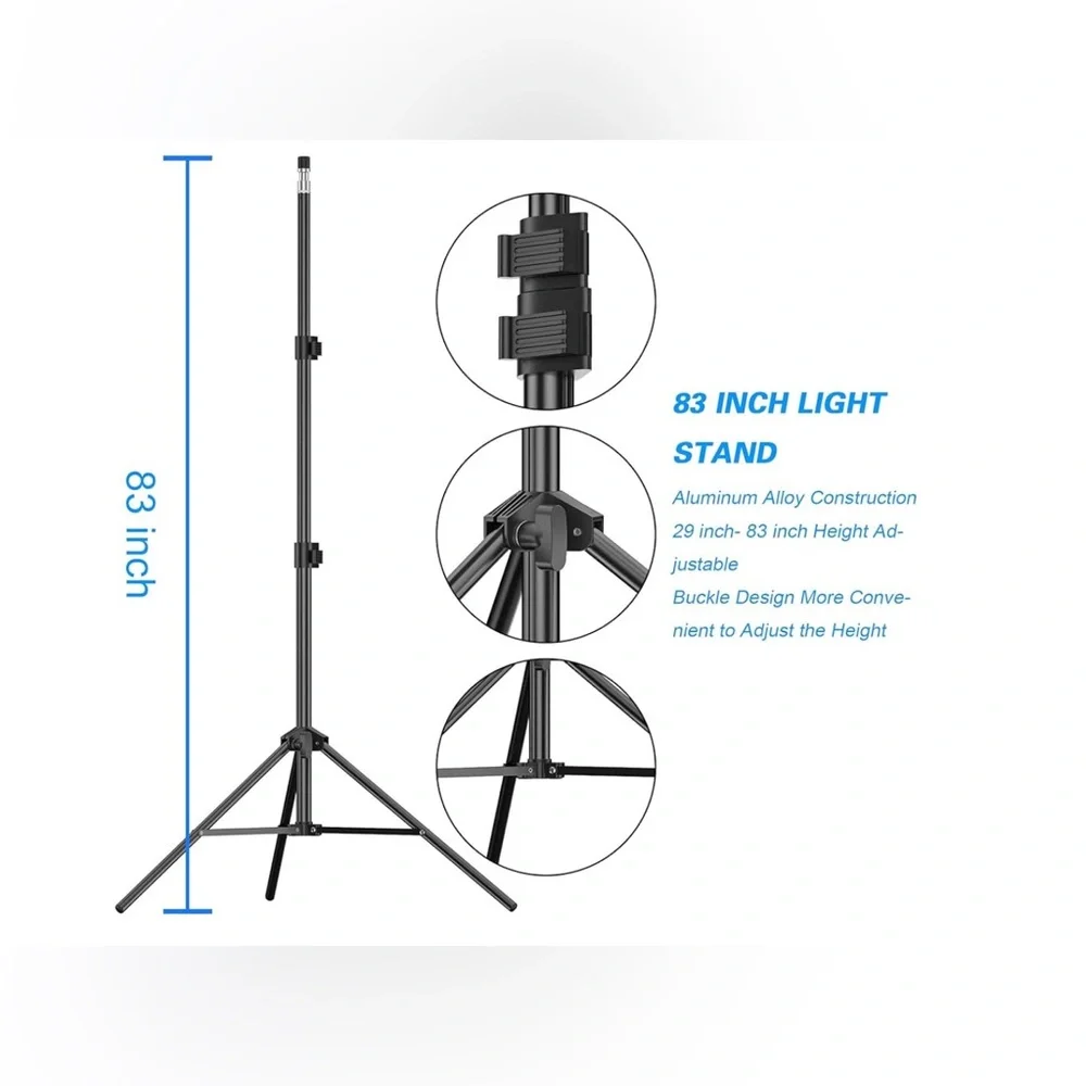 EMART PHOTOGRAPHY TRIPOD STAND NIB Black